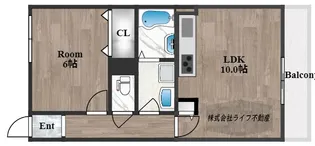 インペリアルライフ【2階】の間取り