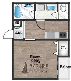F+style大蓮南1号館【2階】の間取り