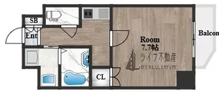 siete 布施駅前【304号室】の間取り