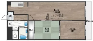 デュエリングナガト【7階】の間取り