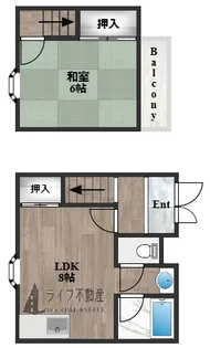 サンライフクローバーの間取り