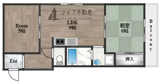 M’PLAZA菱江【3階】の間取り