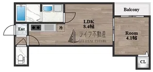 グラン シーズン2【101号室】の間取り