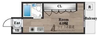メゾン若江【4階】の間取り