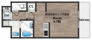 ソラーナ弥刀【3階】の間取り