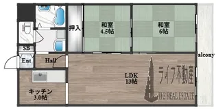 オリエントマンション【3階】の間取り