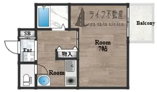 大宝グランシャリオ【1階】の間取り