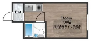 エクラノーブル【3階】の間取り