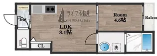 F asecia cer【2階】の間取り