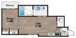 F asecia cer【2階】の間取り