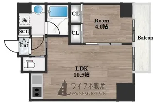 プレジオ永和EURO【11階】の間取り