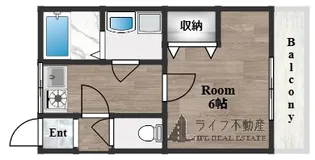 富士屋マンション【3階】の間取り