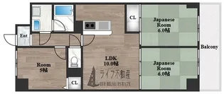 グランドゥール西岡【905号室】の間取り