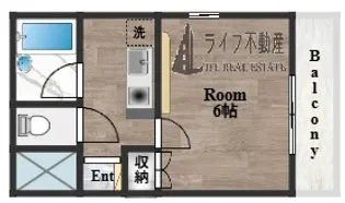 エールハウス【3階】の間取り