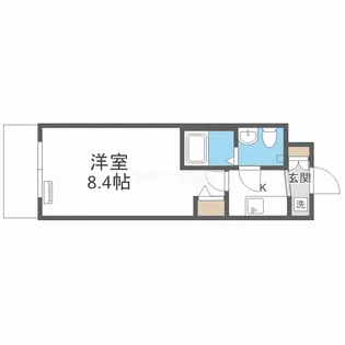 М’プラザ玉造【10階】の間取り