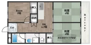 3DKの間取り画像