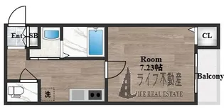 エムフラット衣摺Ⅰ【2階】の間取り
