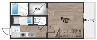 ミラーハイツIII【2階】の間取り