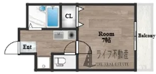 ワイズコートヨシトミ【2階】の間取り