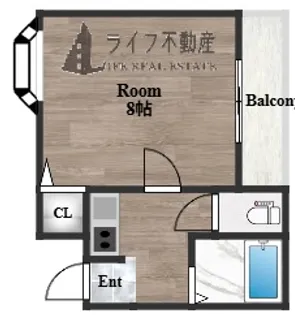 YNハウス【2階】の間取り