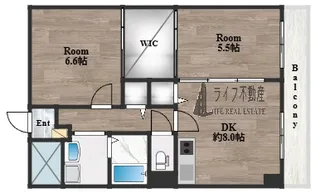 ビスタ石きり【3階】の間取り