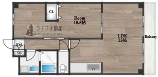 ディグナーデ【4階】の間取り