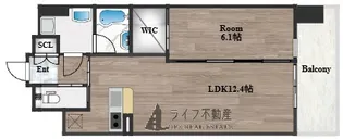 プレジオ永和ASIAN【15階】の間取り