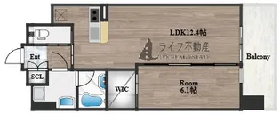 プレジオ永和ASIAN【4階】の間取り