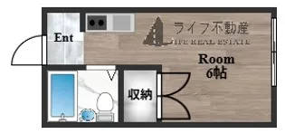 大宝石切CTスクエア【2階】の間取り