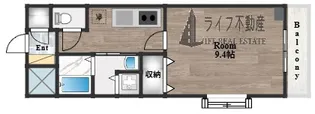 コンフォートエヌズ【6階】の間取り