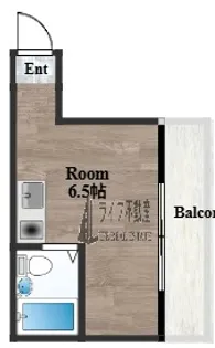 M’s長瀬【401号室】の間取り