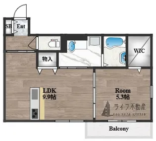 Happiness T-Fifteen【2階】の間取り