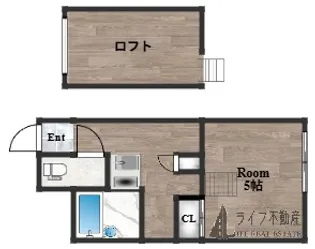 カラコレス【2階】の間取り