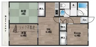 3DKの間取り画像