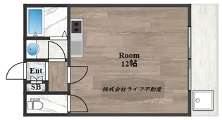 グローリーハイツ東成【2階】の間取り