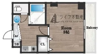 YANOロイヤルガーデン【2階】の間取り