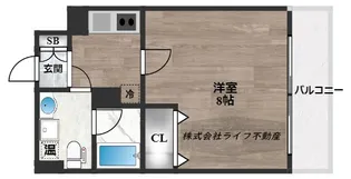 Ritz小阪【3階】の間取り