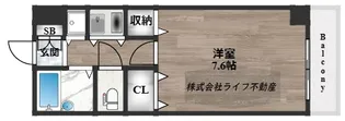 サンモール【4階】の間取り