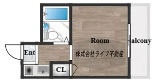 コボックス【2階】の間取り