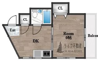コーポS.A【3階】の間取り