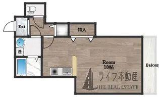 ピスケス花園【1階】の間取り