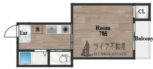 サザンクロス【1階】の間取り