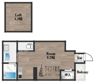 あんしん+新池島08-1029【1階】の間取り
