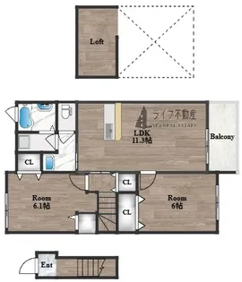 コッティIの間取り