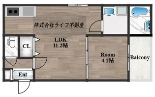 Jino tomoi【3階】の間取り
