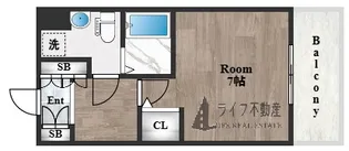 アーク吉田駅前【10階】の間取り