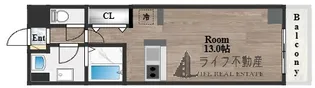 ベローナ【4階】の間取り