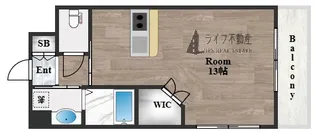 PHOENIX CLOVE TOMOI【9階】の間取り