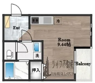 F+style大蓮北3号館【2階】の間取り