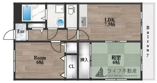 グリーンパーク【1階】の間取り